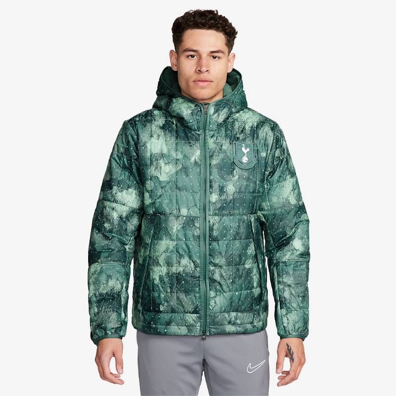 【送料無料・匿名配送】Mサイズ Nike ナイキ トッテナム 24/25 中綿 フリース ジャケット アウター 防寒 撥水 緑（エナメルグリーン） 新品 正規品 並行輸入 日本未発売