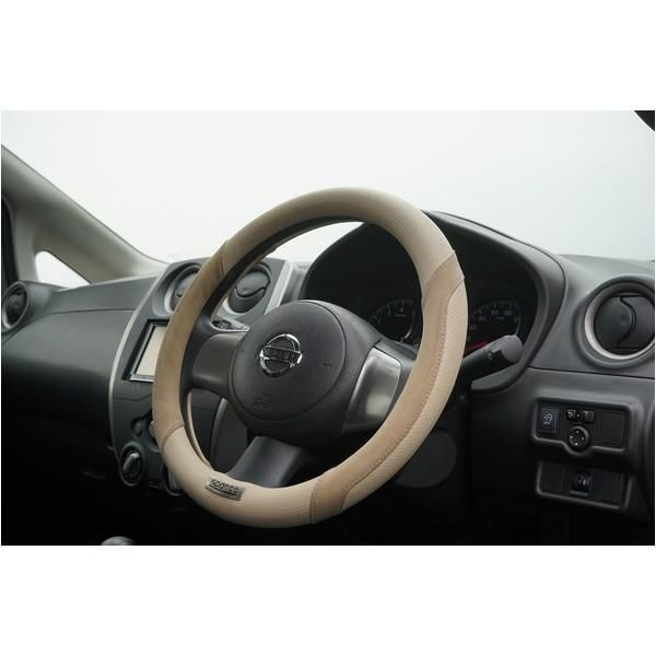 SPARCO-CORSA ステアリングカバー スエードBE/S SPC1112BEJS