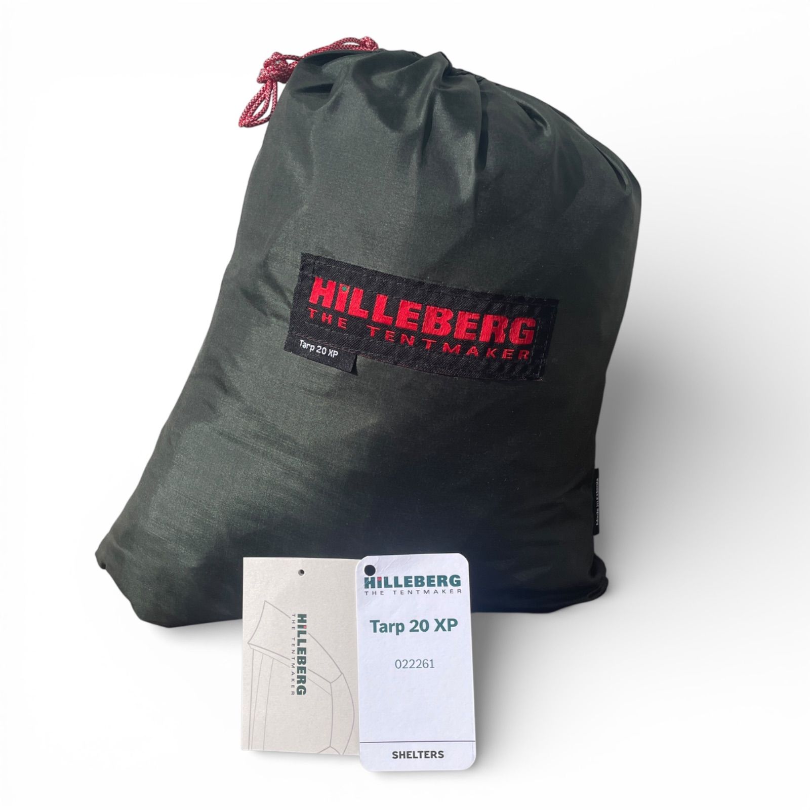 試張 20XP Hilleberg タープ ヒルバーグ 濃いグリーン エストニア