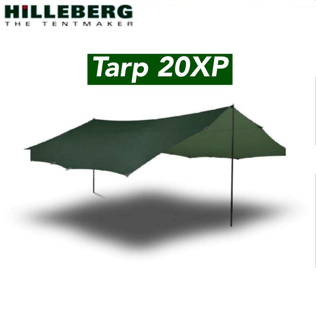 試張 20XP Hilleberg タープ ヒルバーグ 濃いグリーン エストニア