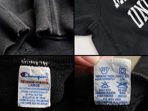 1990年代 USA製 チャンピオン Champion カレッジ ナンバリング