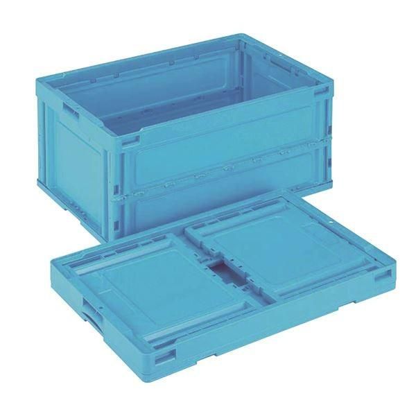 岐阜プラスチック工業 折りたたみコンテナ オリコン 〔75L ブルー〕 CB