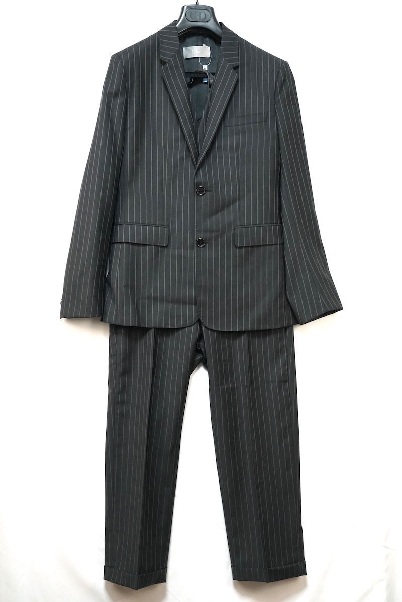 DIOR HOMME ディール オム セットアップ ストライプジャケット & ジレ