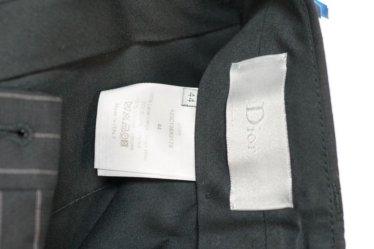 DIOR HOMME ディール オム セットアップ ストライプジャケット & ジレ