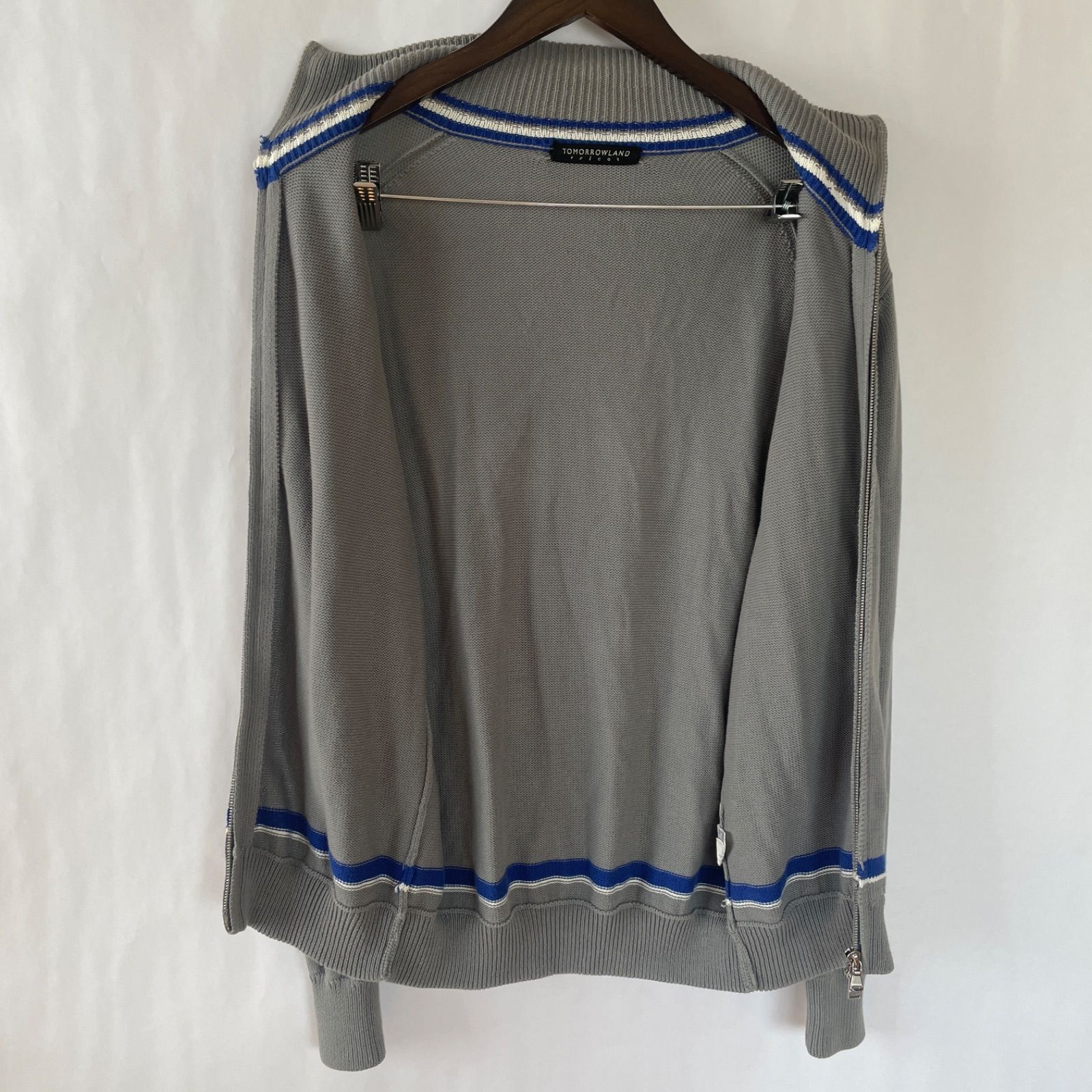 トゥモローランド TOMORROWLAND tricot ダブルジップ ニット 