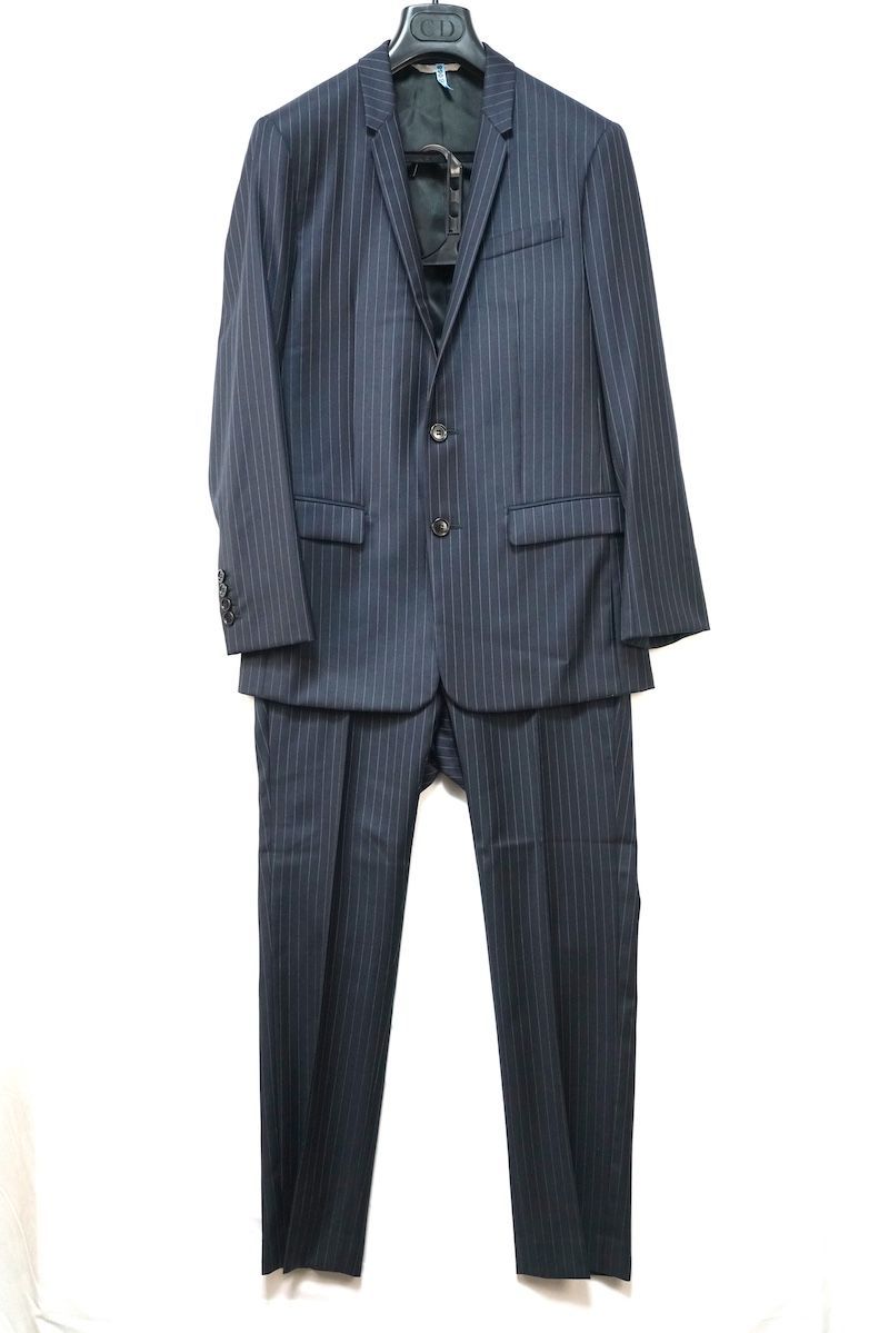 DIOR HOMME ディール オム ストライプ 2Bテーラードジャケット