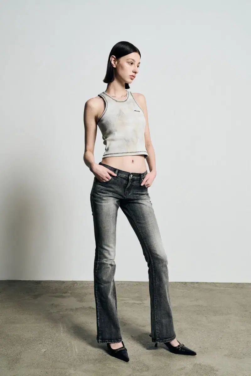 BOHEMSEO ボヘミアンソウル / ブーツカット ウォッシュ デニム S