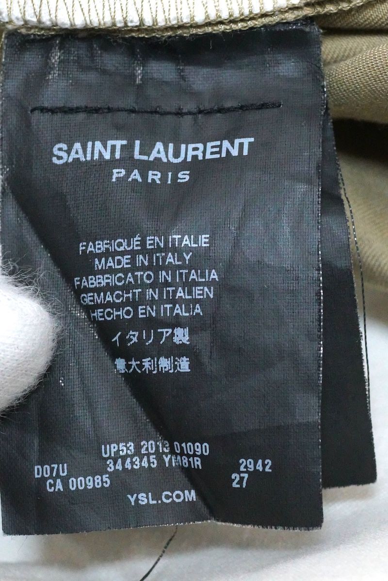 メンズ SAINT LAURENT PARIS サンローラン パリ メンズパンツ チノパン