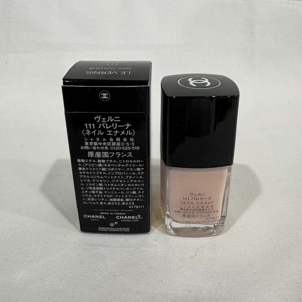 新品未使用 シャネル ヴェルニ 111 バレリーナ (512-12) - メルカリ