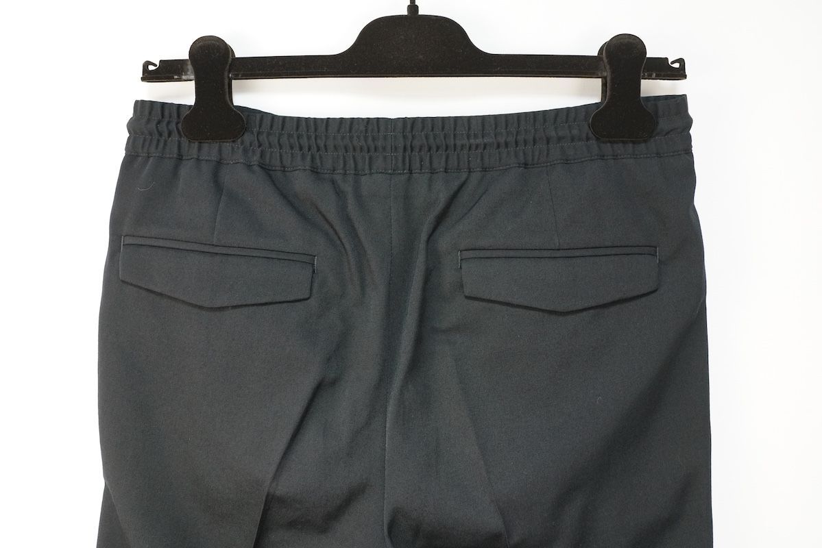 2017SS DIOR HOMME ディオール オム ウール ジョガーパンツ ブラック