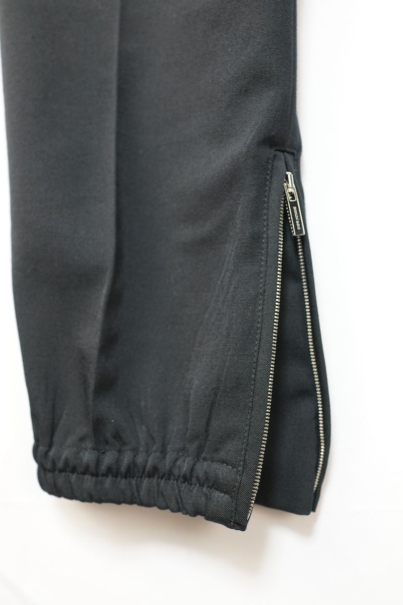 2017SS DIOR HOMME ディオール オム ウール ジョガーパンツ ブラック