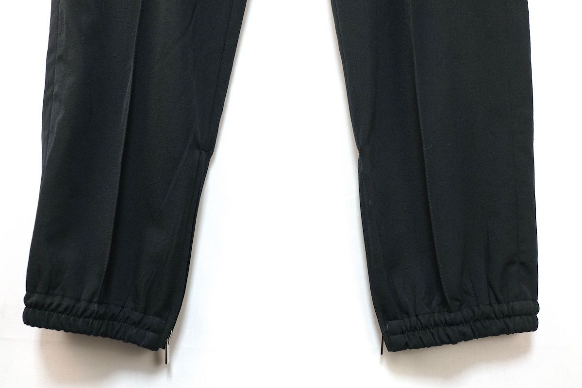 2017SS DIOR HOMME ディオール オム ウール ジョガーパンツ ブラック