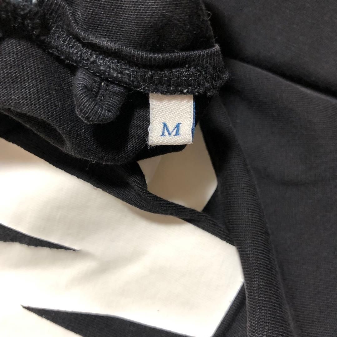 MONCLER デカロゴ Tシャツ ブラック M 国内正規品 4S282 - メルカリ