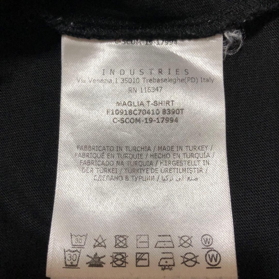 MONCLER デカロゴ Tシャツ ブラック M 国内正規品 4S282 - メルカリ