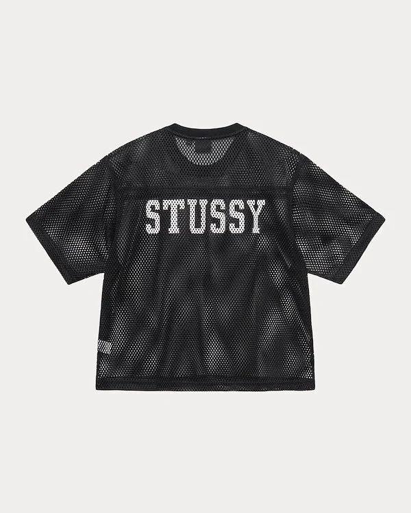 STUSSY ステューシー Team Jersey 80Mesh ゲームシャツ STUSSY ステューシー 半袖 Team Jersey 80 メッシュ ゲームシャツ