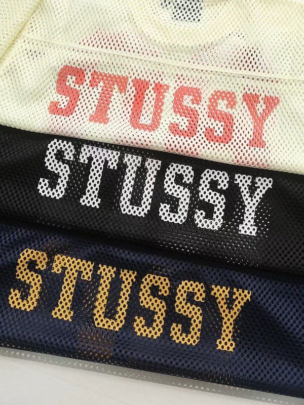 STUSSY ステューシー 半袖 Team Jersey 80 メッシュ ゲームシャツ