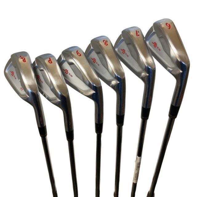 中古】 三浦技研 TC-101 6S アイアンセット IR リシャフト (フレックス