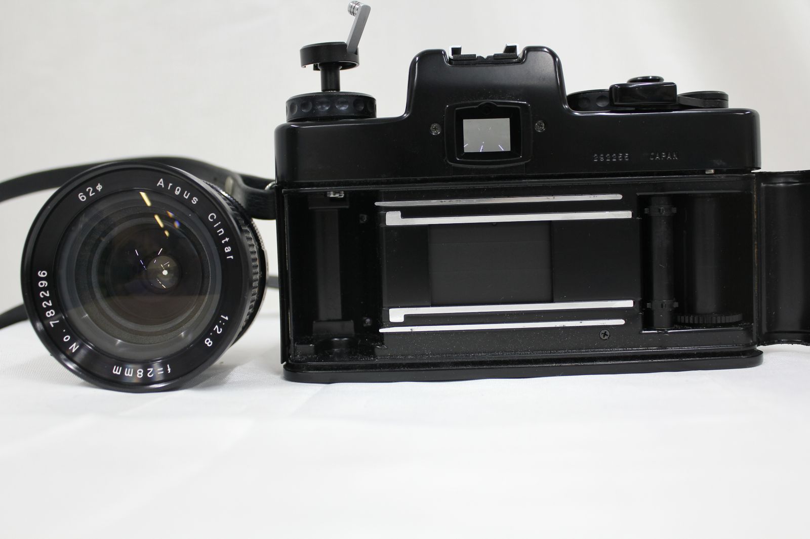 返品保証】 アーガス argus CR-1 ブラック Cintar 28mm F2.8 ボディ