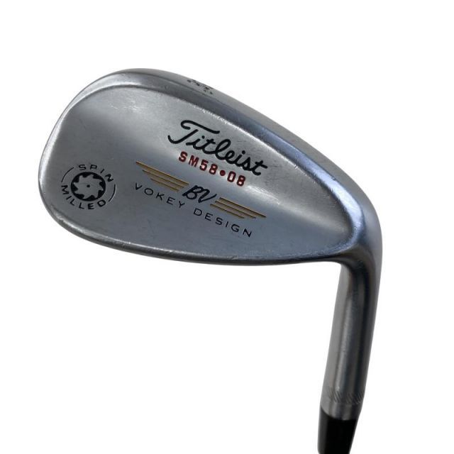 中古】 タイトリスト VOKEY SPIN MILLED SM58.08 ウェッジ WG Dynamic