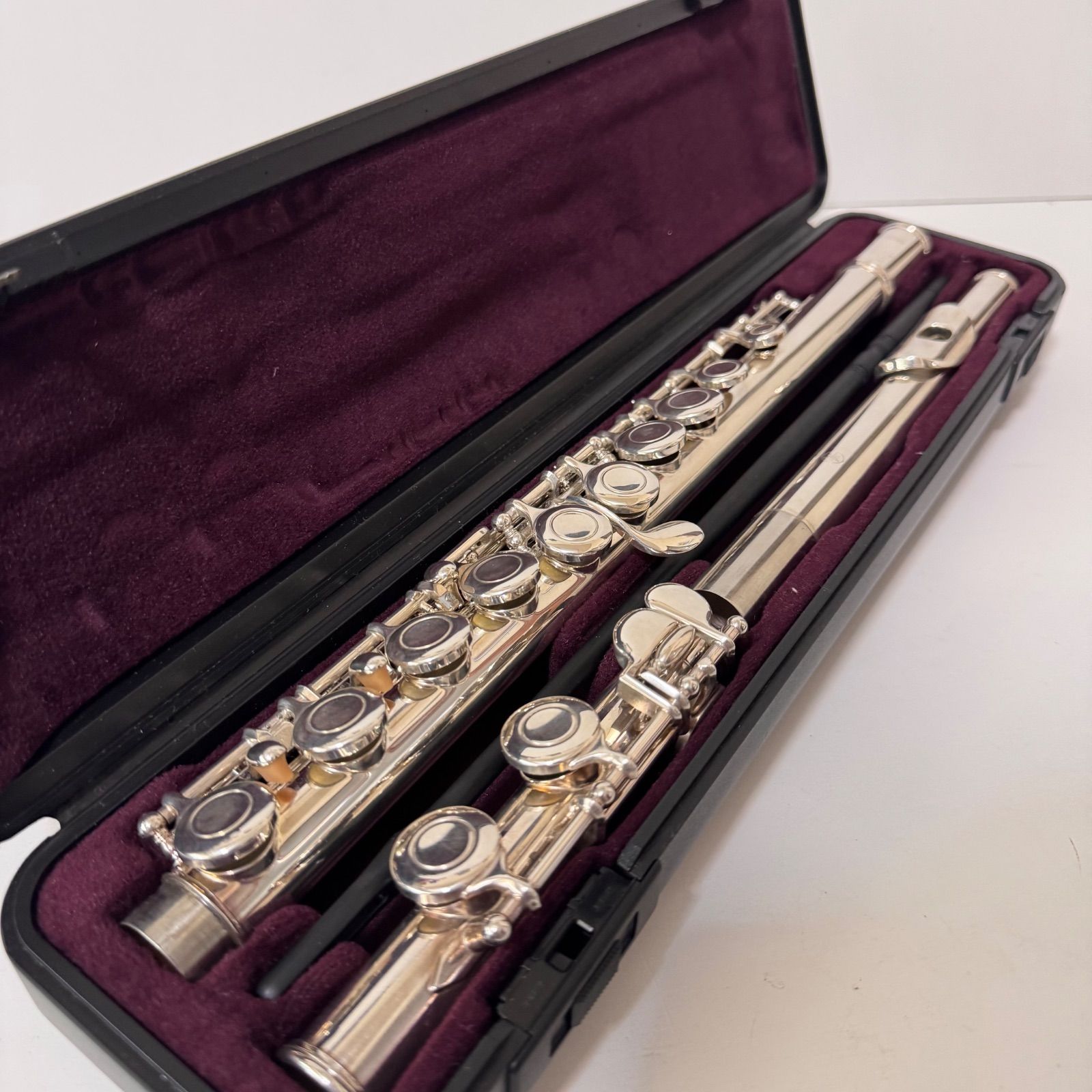 美品 YAMAHA ヤマハ フルート 後期モデル YFL-221 Eメカ付き - メルカリ
