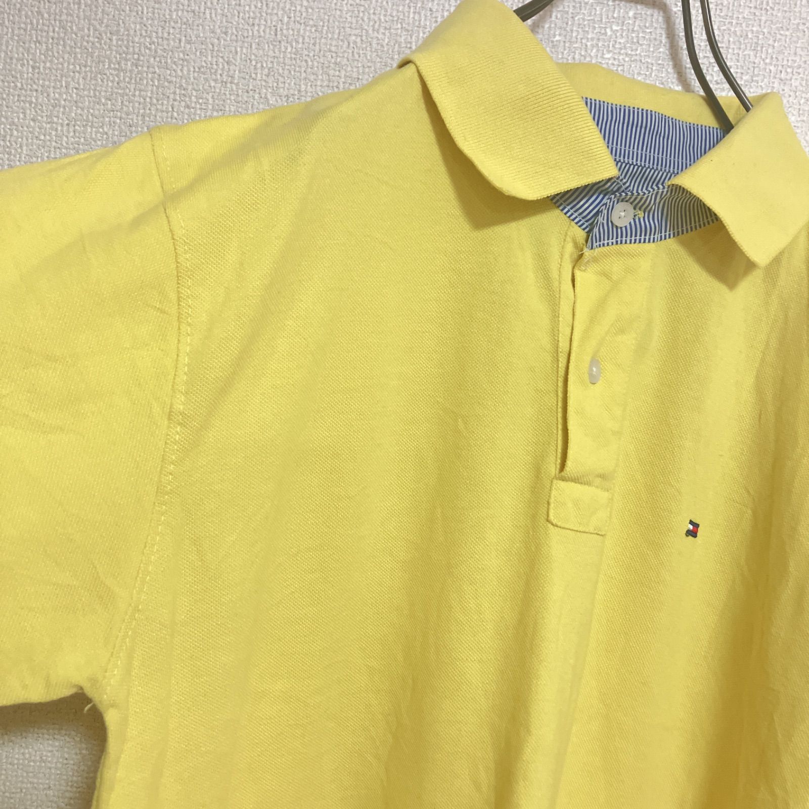 ロゴ刺繍】00s tommy hilfiger トミーヒルフィガー 半袖ポロシャツ 