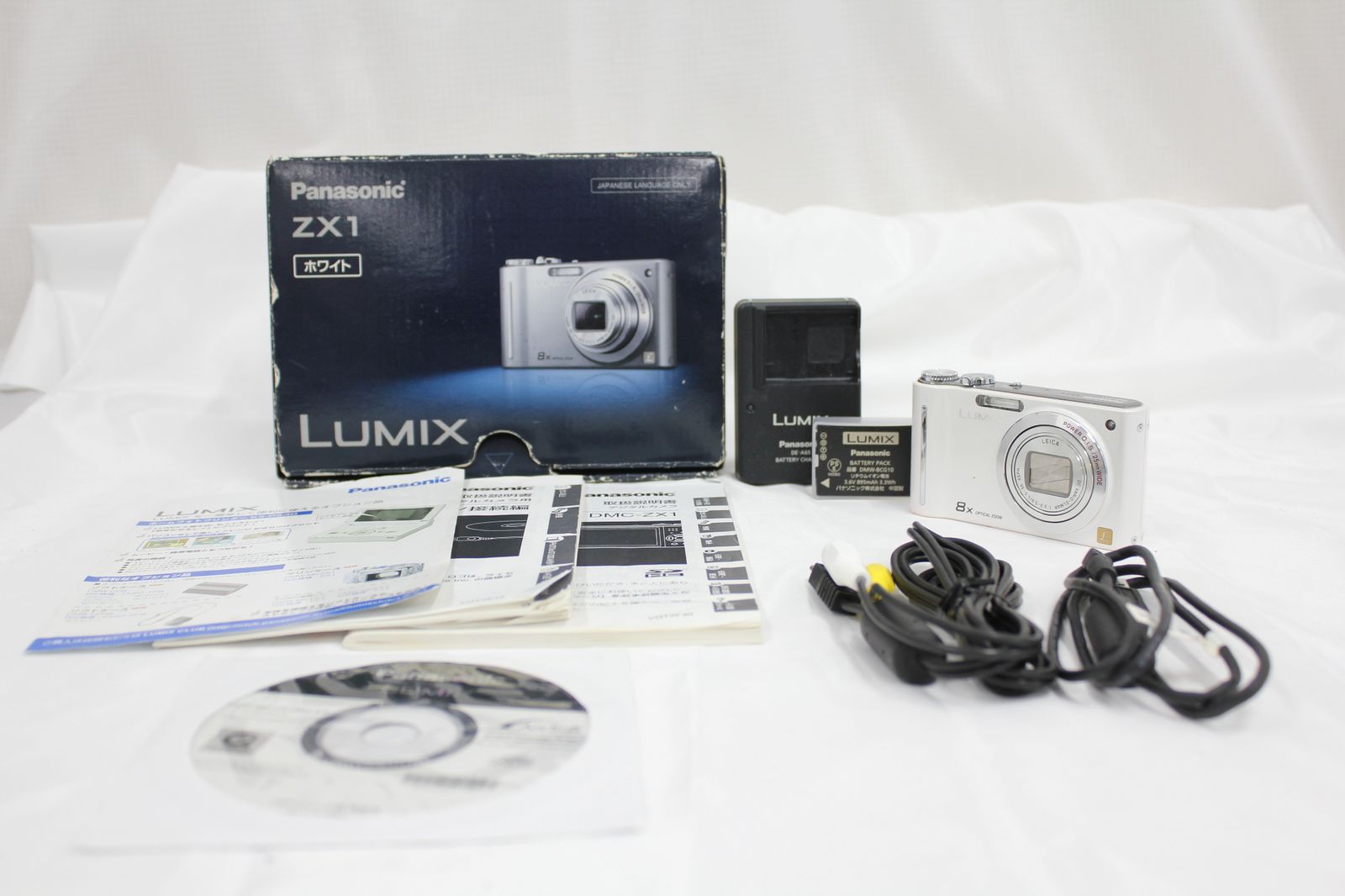 返品保証】 【元箱付き】パナソニック Panasonic LUMIX DMC-ZX1