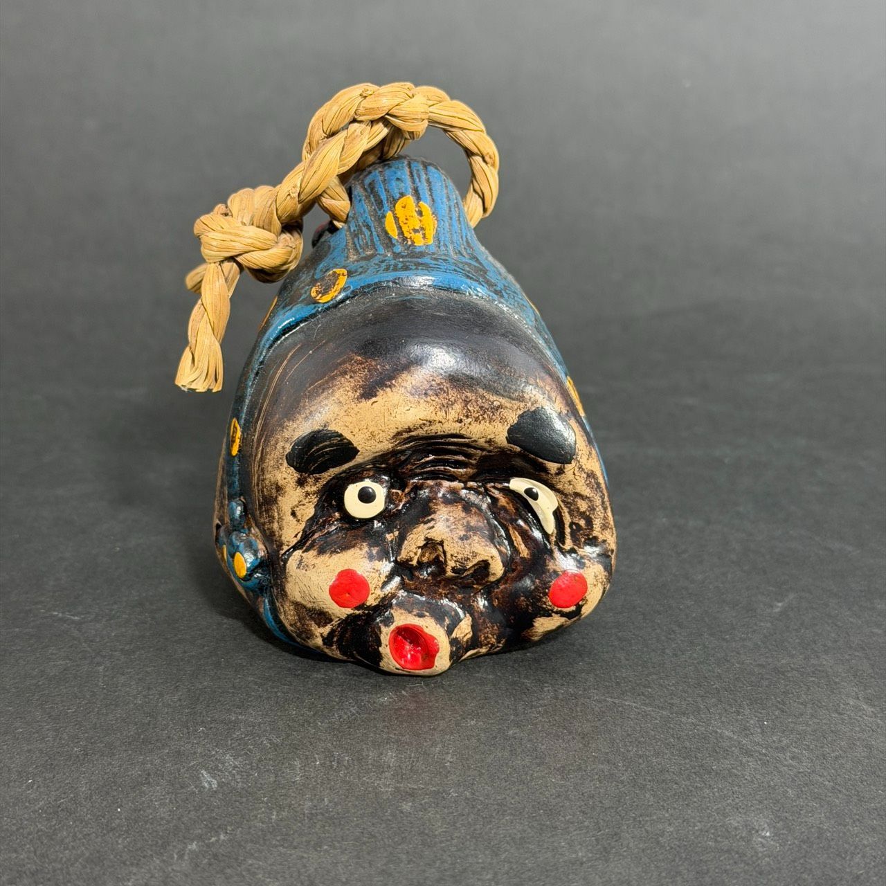 招福土鈴 おかめ ひょっとこ 二面土鈴 お多福 万兵 - メルカリ