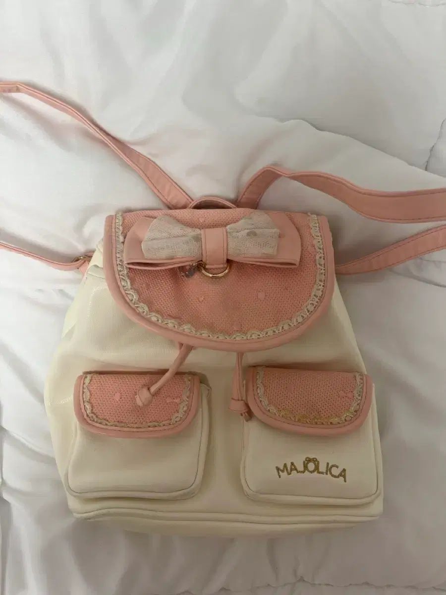 古典 姫ギャル 姉ギャル MAJOLICA ピンク リボン ミニリュック - メルカリ