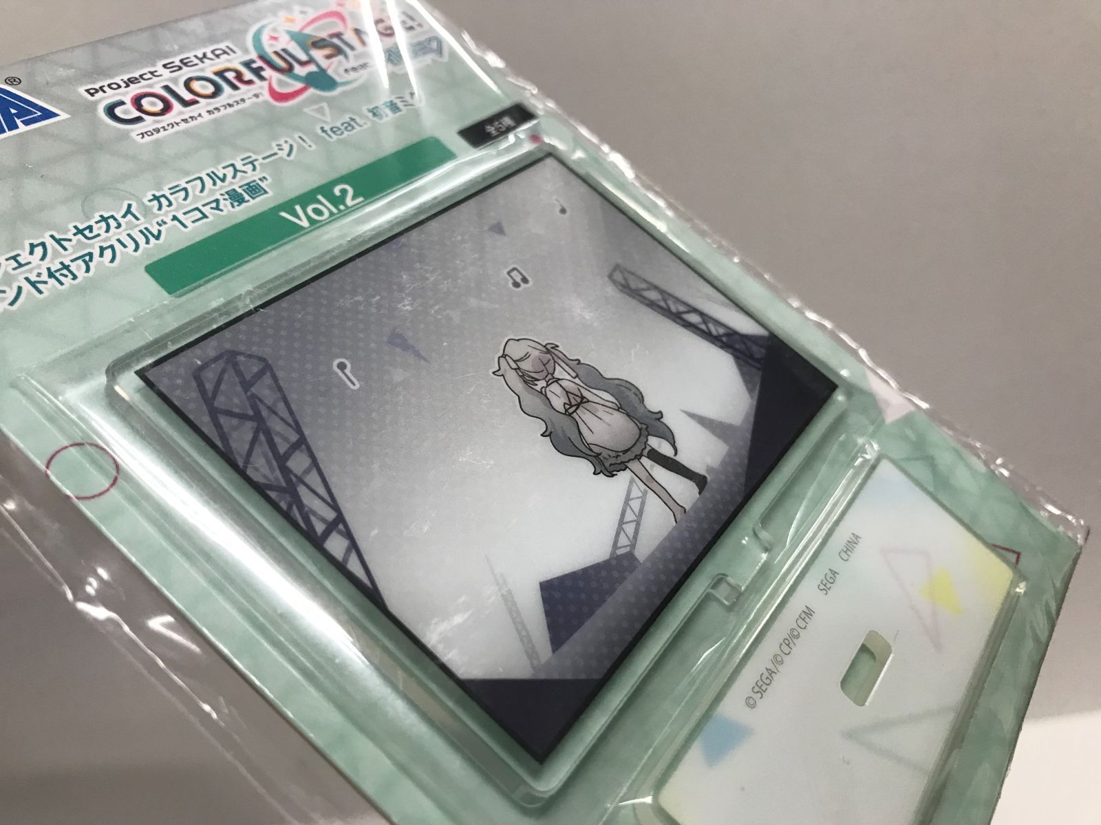 33.【未開封】初音ミク 誰もいないセカイ スタンド付アクリル“1コマ