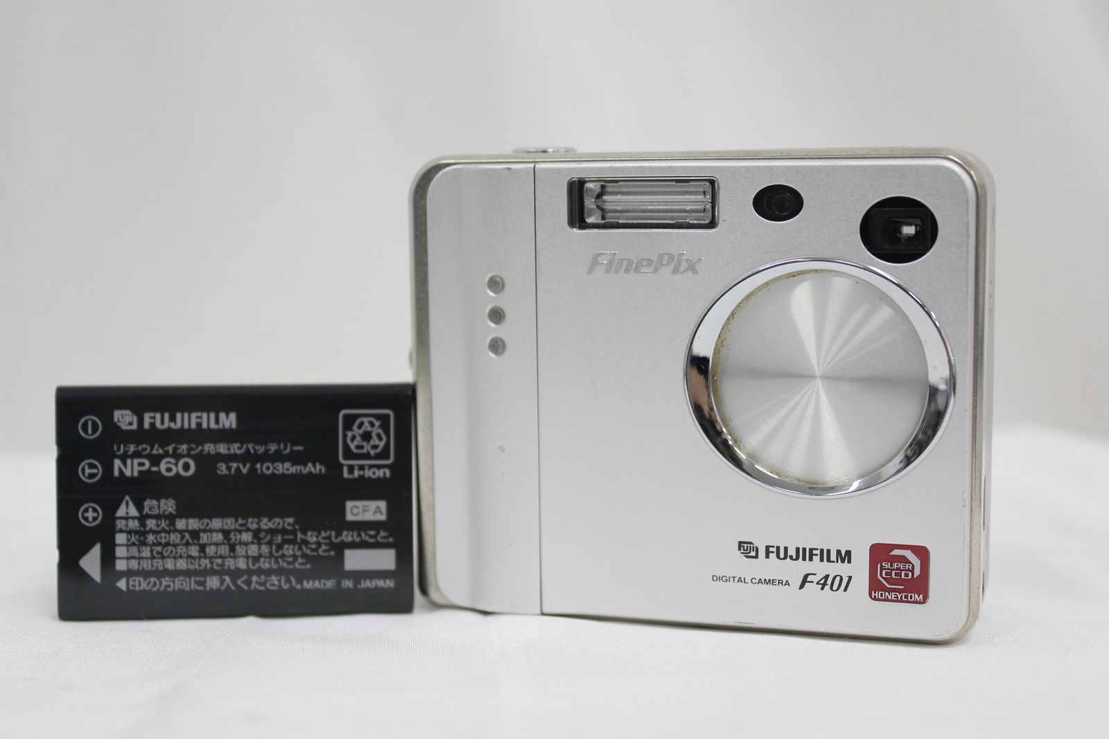 富士フイルム FinePix F401 デジタルカメラ（バッテリー付き動作OK 