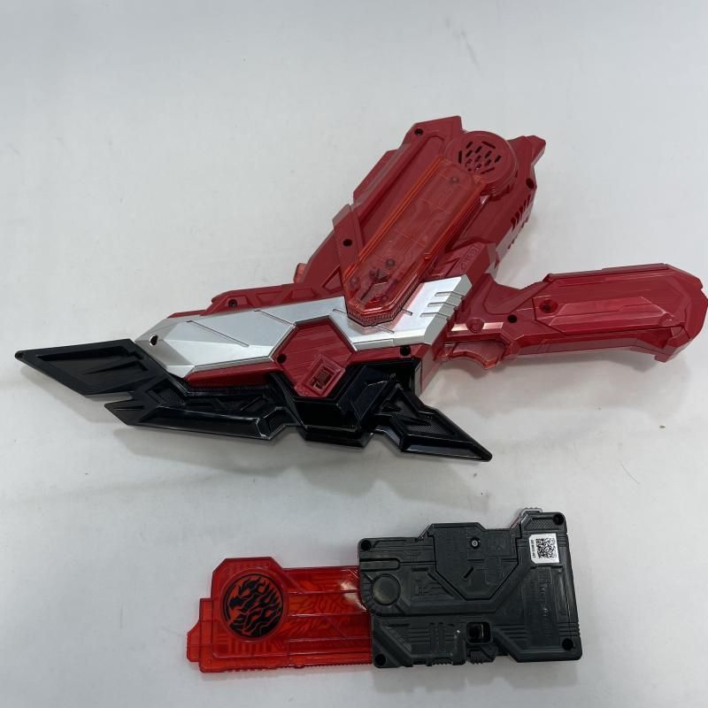 中古】開封)BANDAI DXザイアスラッシュライザー 変身ベルト 仮面