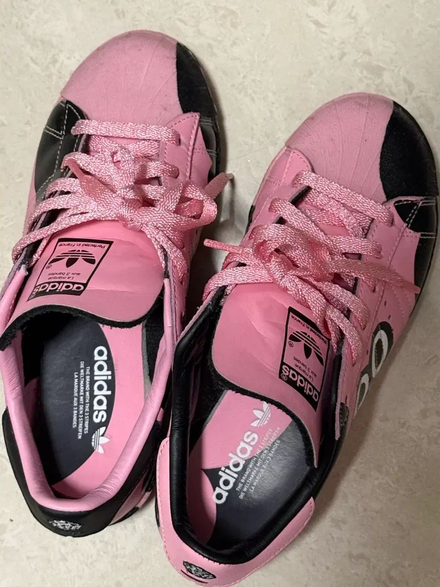 アディダス SUPERSTAR FACE SUPERSTAR 82 ライト ピンク コア ブラック