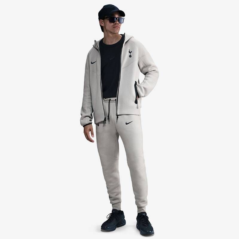 【送料無料・匿名配送】Nike ナイキ トッテナム 25/26 テックフリース ウィンドランナー パーカー フルジップ グレー 新品 正規品 並行輸入 日本未発売