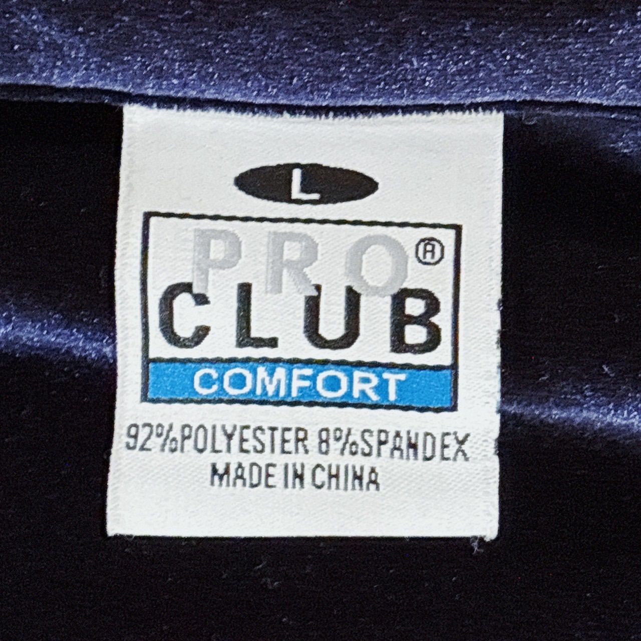 PRO CLUB ベロア セットアップ Lサイズ ネイビー 人気カラー ジャージ 