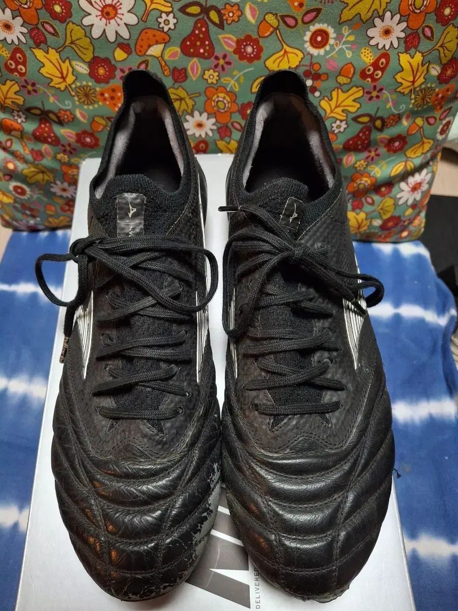 ミズノ ブラック サッカーシューズ エリート Mizuno Morelia サッカー