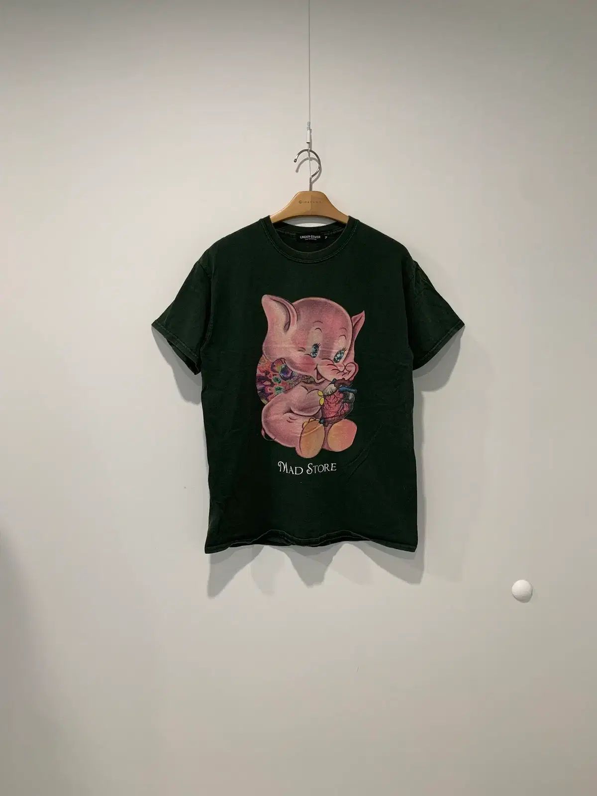 UNDERCOVER アンダーカバー 半袖 Tシャツ Mサイズ ホワイト 白 ジョニオ SCAB ONE OFF UNDERCOVER archive 1070102 アンダーカバー 半袖Tシャツ UNDERCOVER pocket T-shirt&frasl;UCY4804&frasl;ブラック&frasl;サイズ2 白