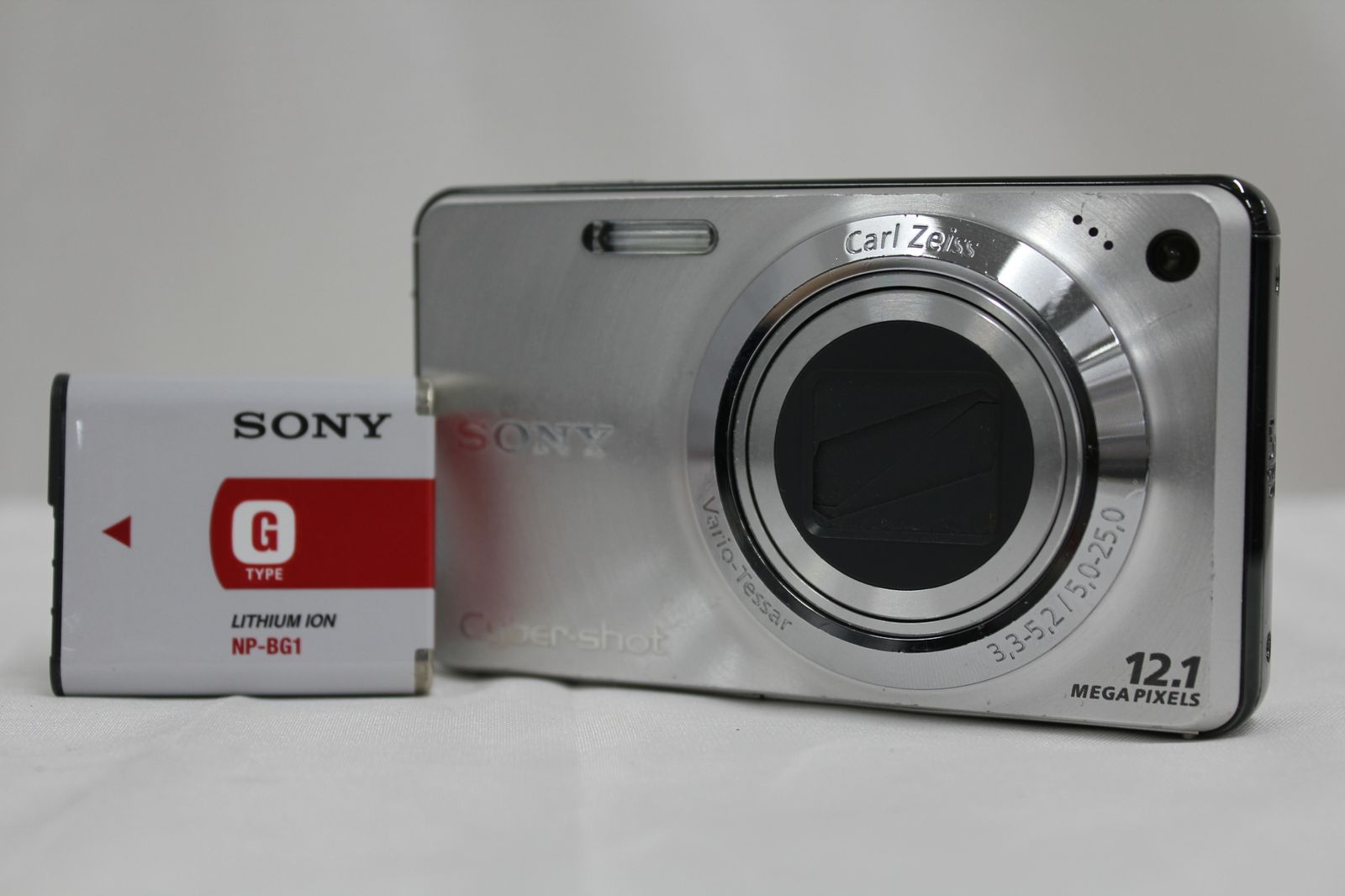 返品保証】 ソニー Sony Cyber-shot DSC-W270 バッテリー付き