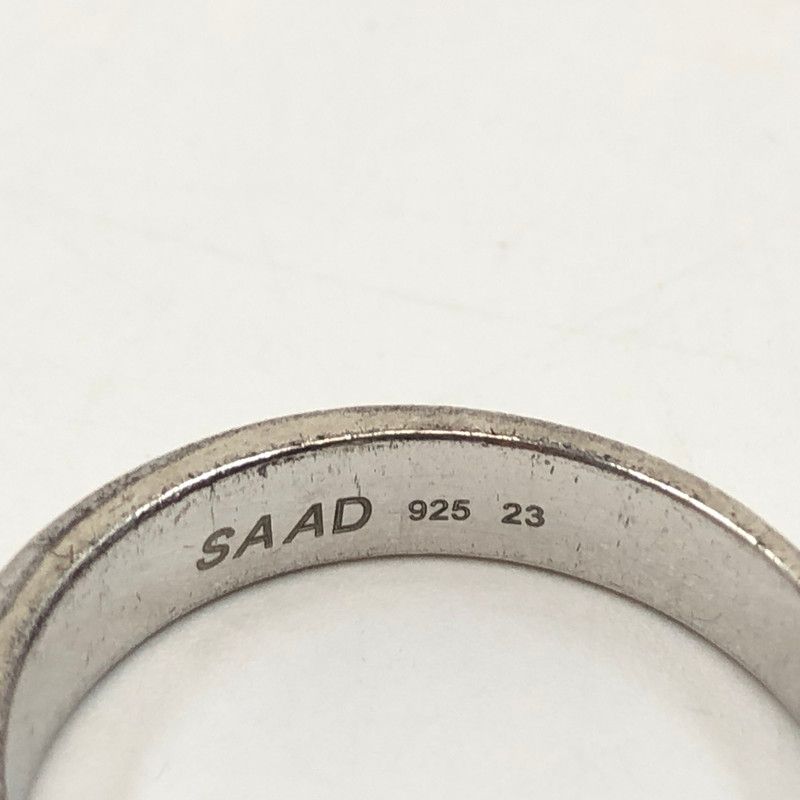 中古品】SAAD サード サンシンボル リング シルバー 925 指輪