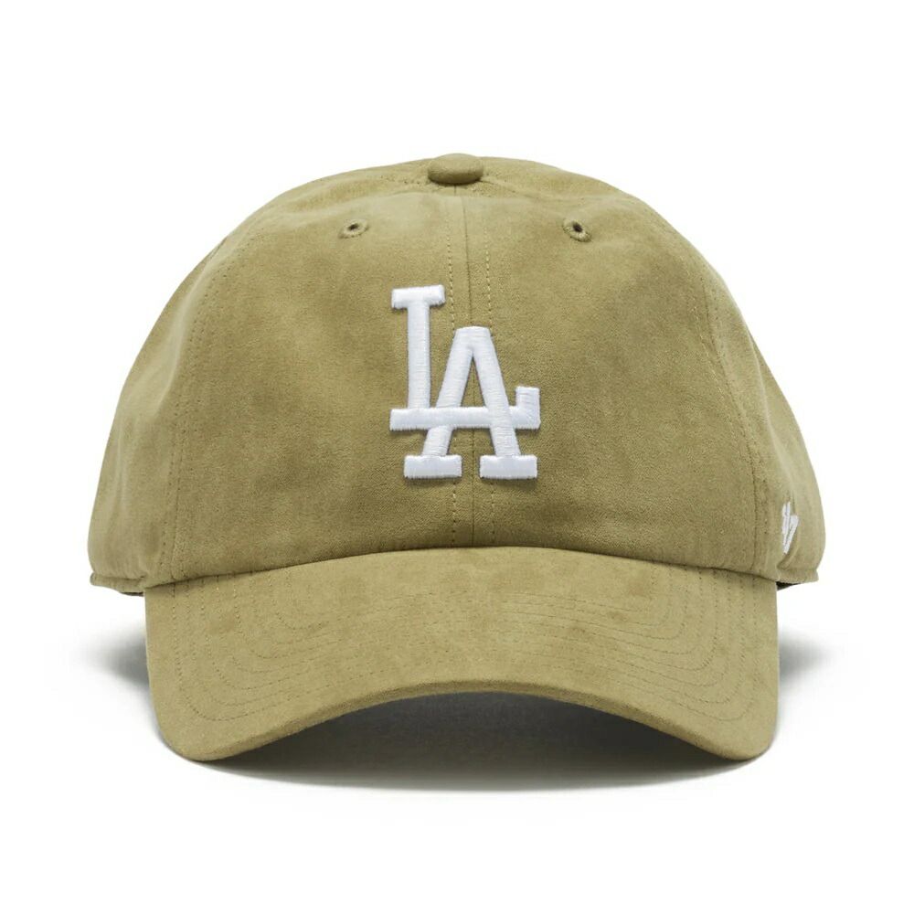 フォーティセブン キャップ スエード ロゴ ’47 クリーンナップ ロサンゼルス・ドジャース 47brand Ballpark Suede 帽子 サンダルウッド フリーサイズ 【MB】