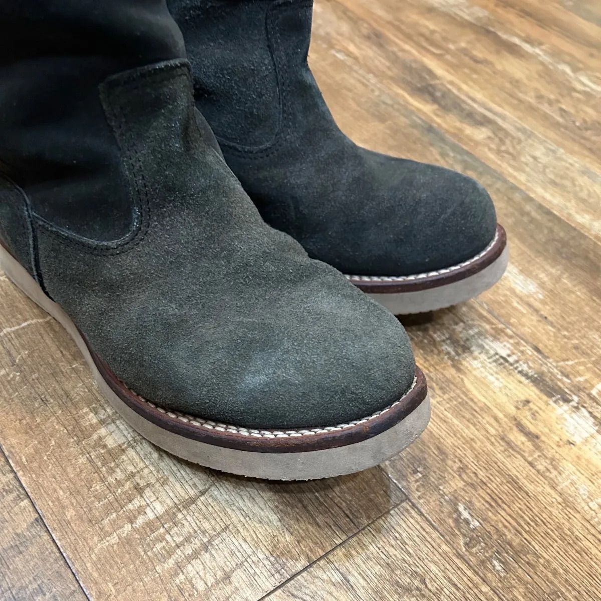Made in GM Japan × Ron Herman ロンハーマン ペコスブーツ スウェード 