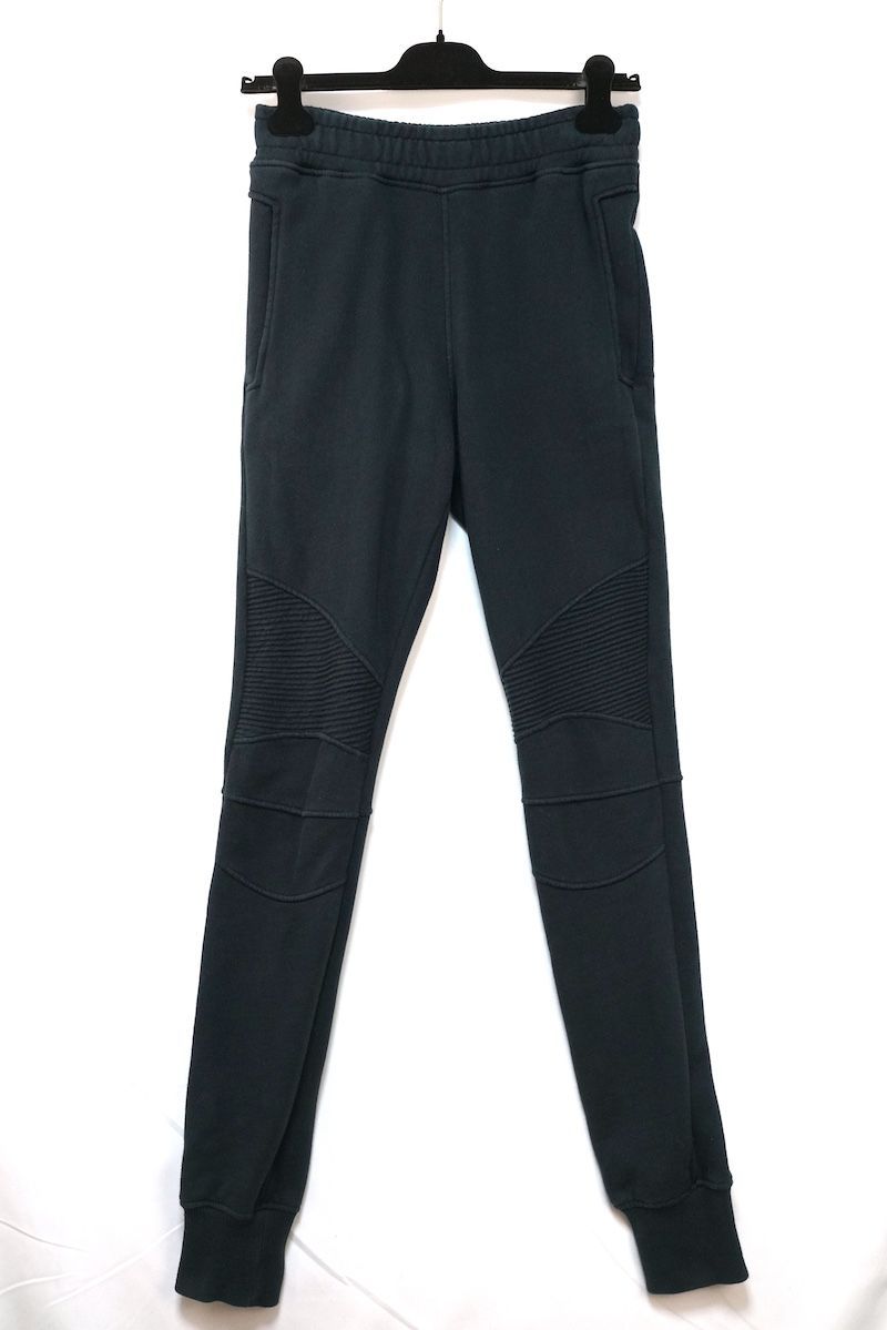 BALMAIN バルマン バイカー スウェット パンツ ドローストリング