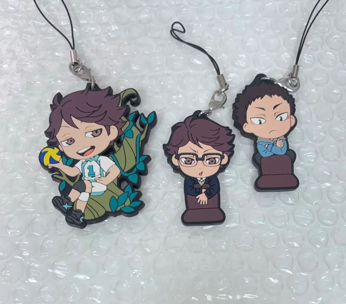 ハイキュー 及川 岩泉 ラバーストラップ キーホルダー - メルカリ