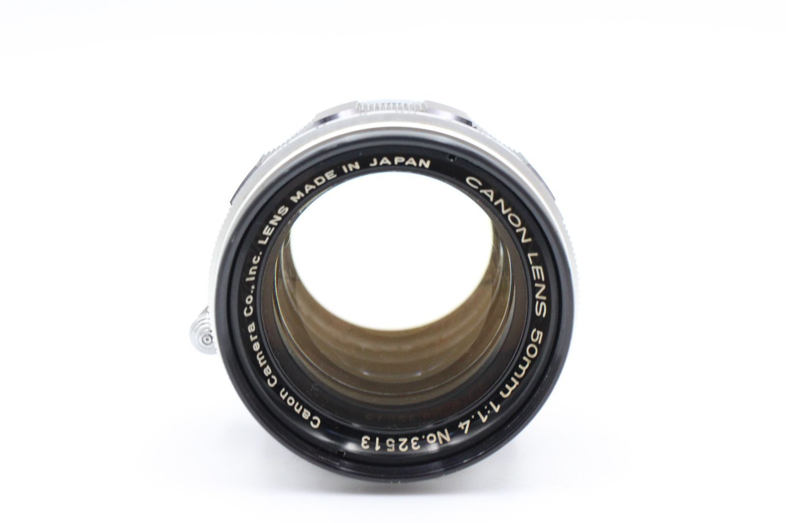 美品☆CANON LENS 50mm F1.4 キャノン レンズ キャップ フード L