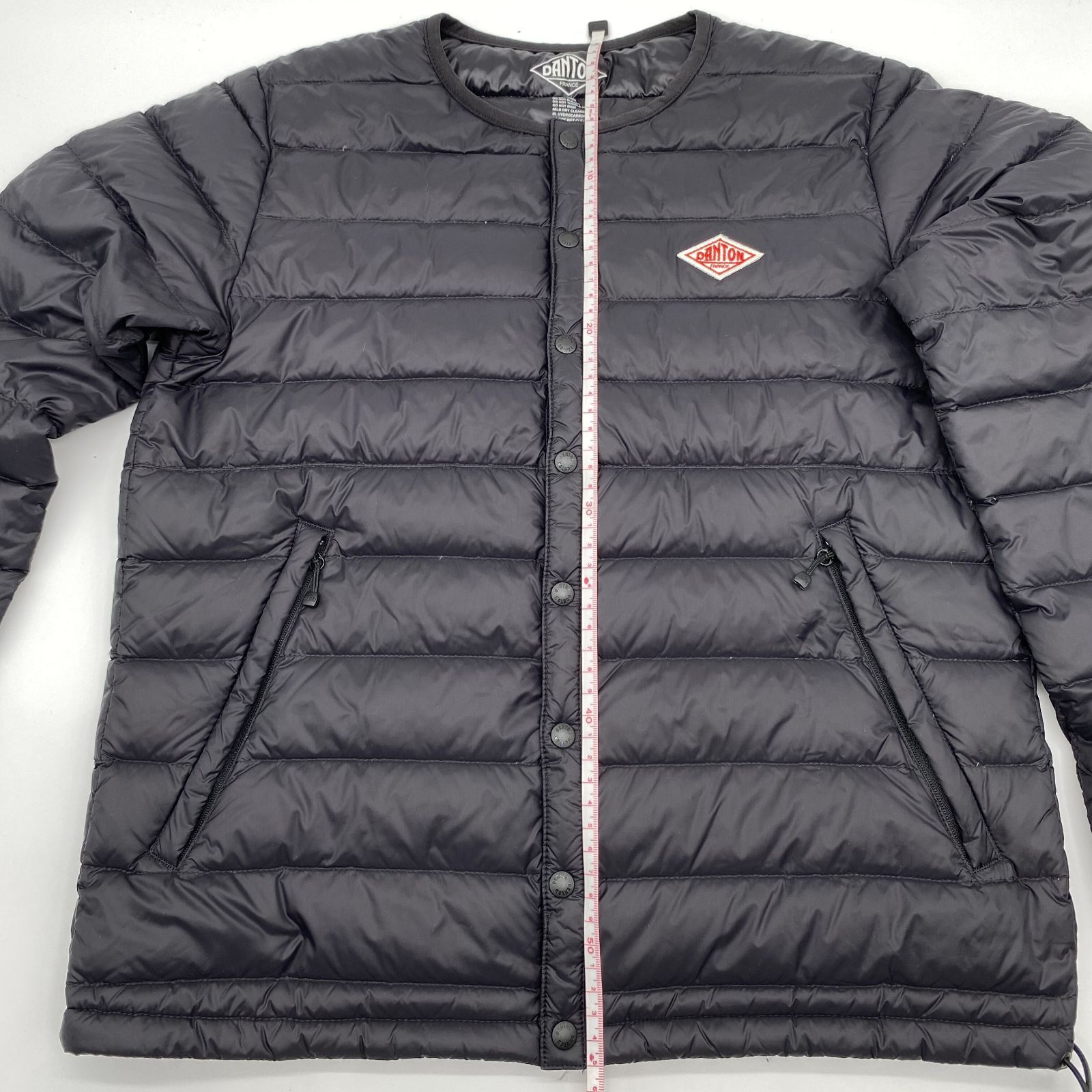 DANTON ダントン インナーダウン ジャケット ブラック XS 34 - メルカリ