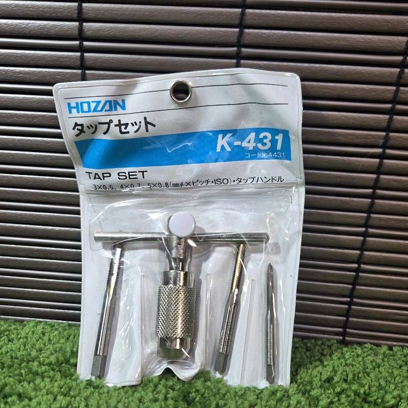 82R140:ホーザン タップセット K-431 - メルカリ