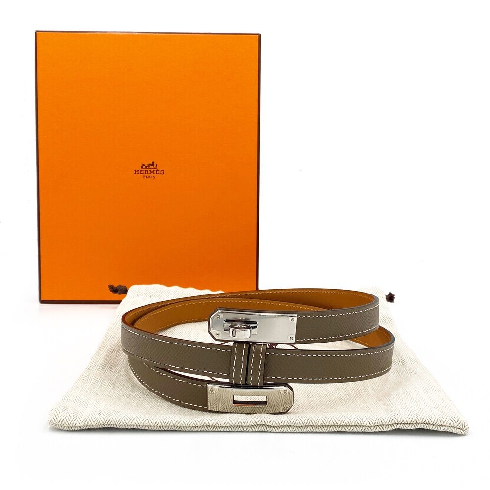 未使用・保管品】エルメス HERMES ケリー 18 ベルト ヴォーエプソン