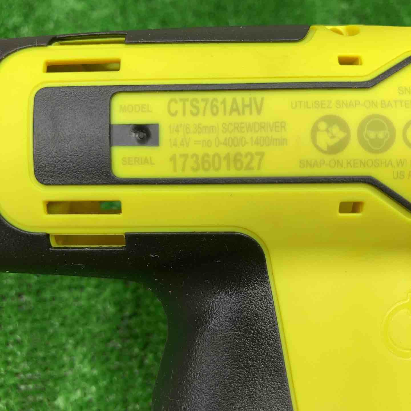 未使用品】◇Snap-on(スナップオン) 電動ドライバー14.4v CTS761AHV 