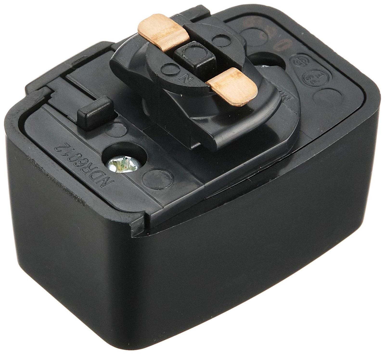 NDR6012(K) ライティングレール用抜止コンセント(黒) TOSHIBA(東芝