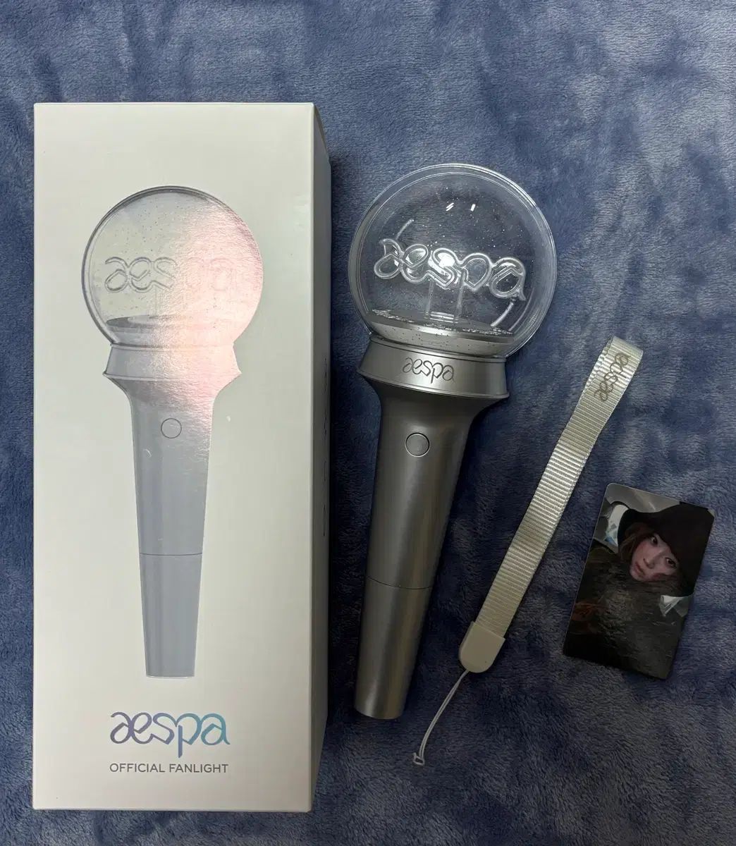 aespa ペンライト＋ウィンター トレカ WINTER - メルカリ