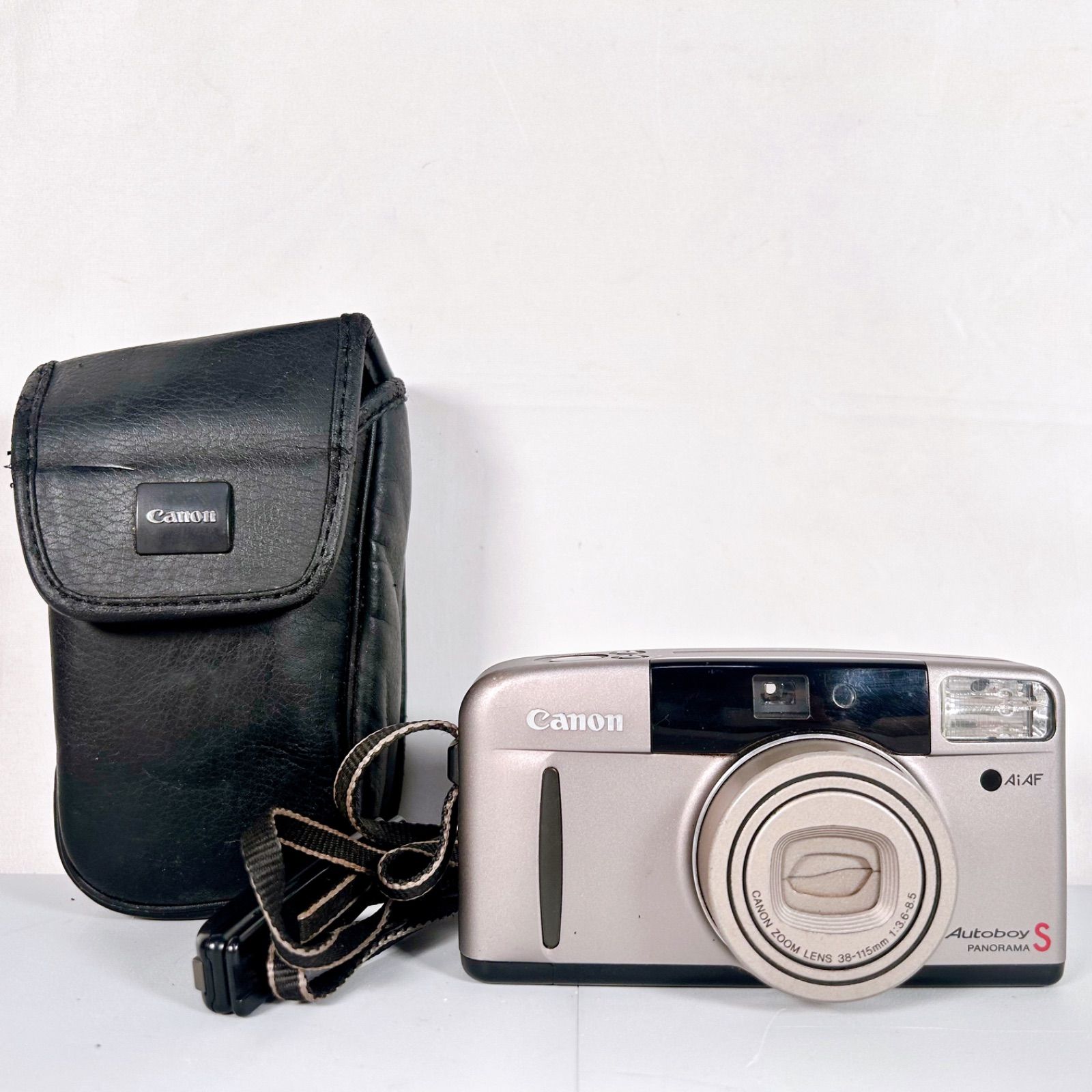 動作品】 Canon キャノン Auto boy S コンパクトフィルムカメラ - メルカリ